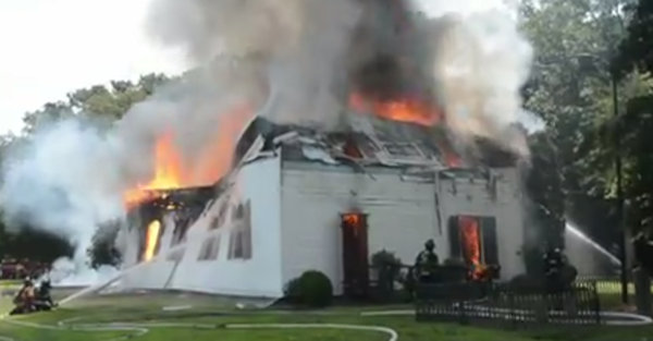 Spring Hill Chapel Fire