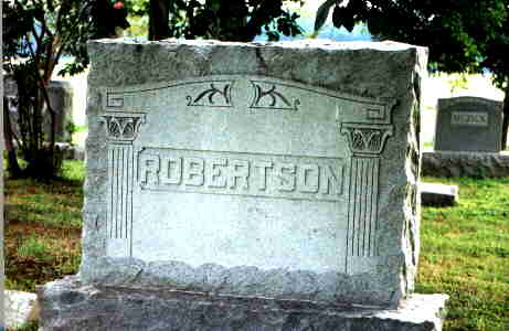 [ Robertson Headstone ]