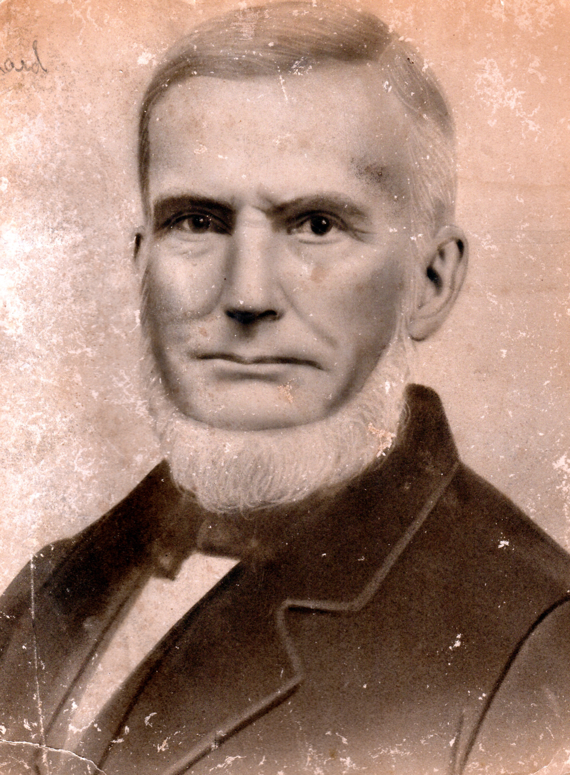 Portrait labeled Dr. Robert R. Ballard