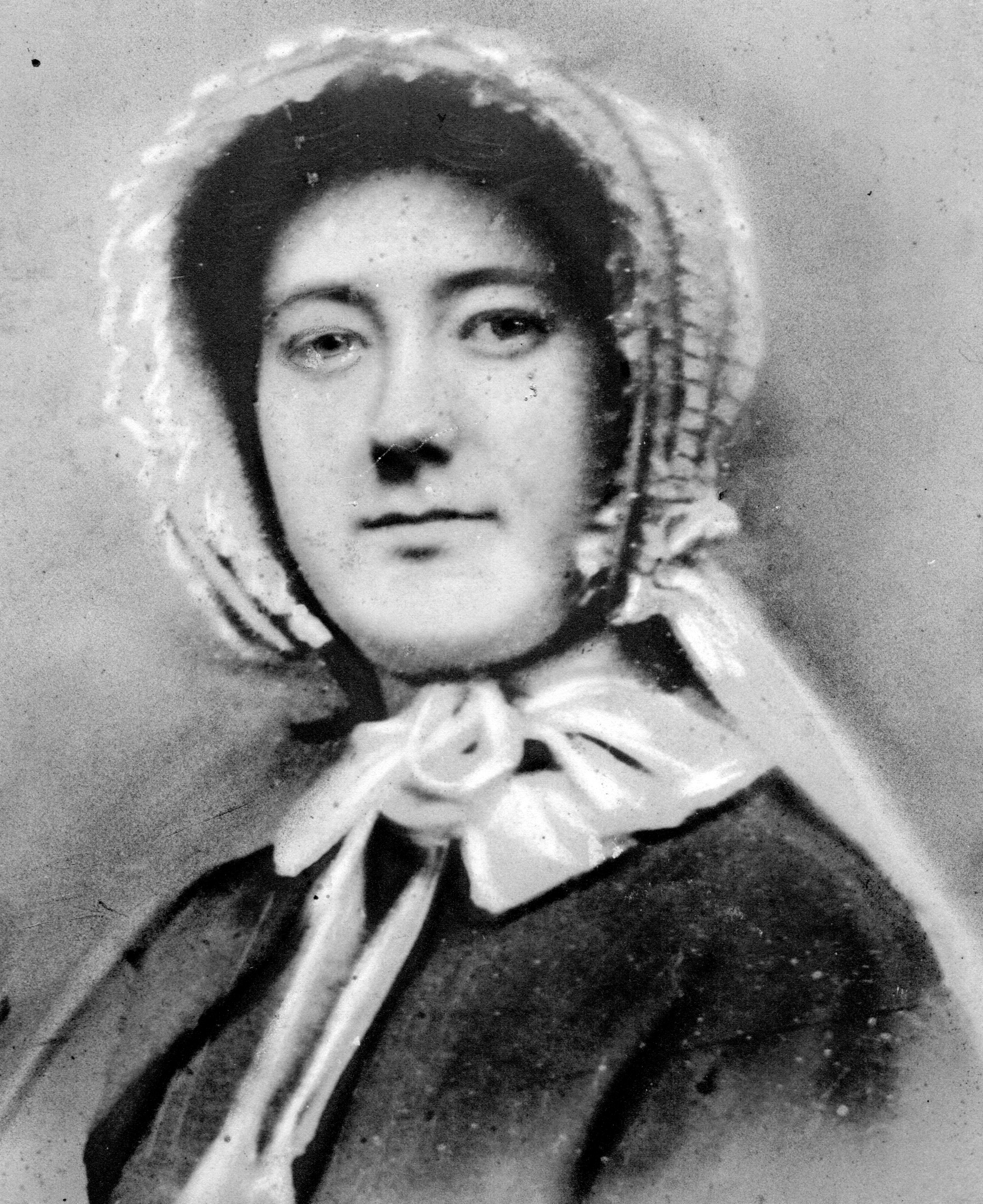 Portrait labeled Susan Upshur Waters Ballard