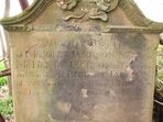 Headstone or supporting photograph for John Jackson — additional view