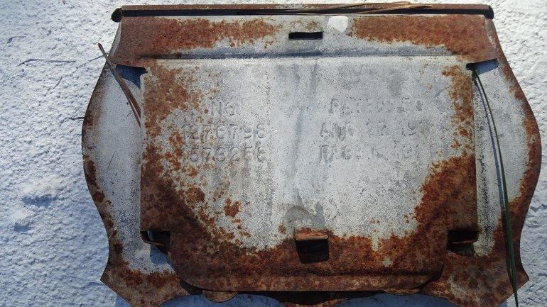 Gravestone: Unidentified child’s grave