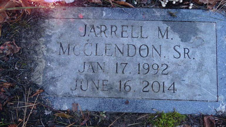 Gravestone: Jarrell M. McClendon Sr.