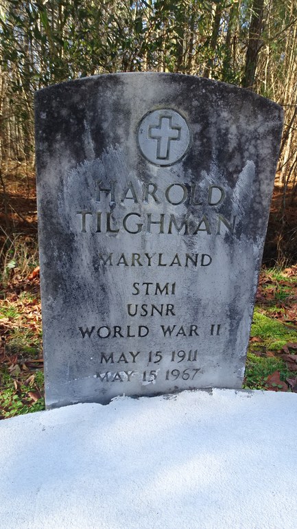 Gravestone: Harold Tilghman