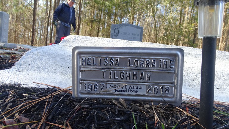 Gravestone: Melissa Lorraine Tilghman