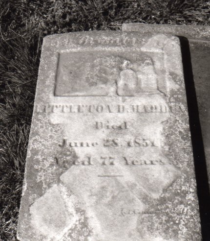 Headstone or supporting photograph for Littleton H. Maddox