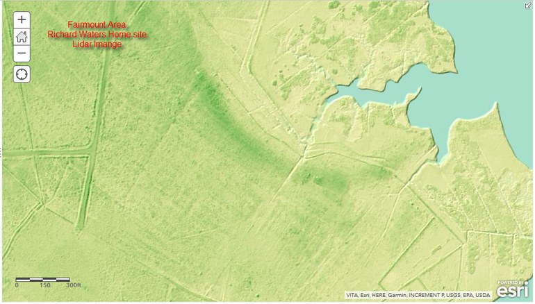 LiDAR terrain image from the research files