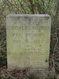Headstone or supporting photograph for D. Bowers Maddox and Susan Robertson — additional view