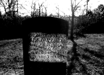 Headstone or supporting photograph for Elizabeth T. Sudler