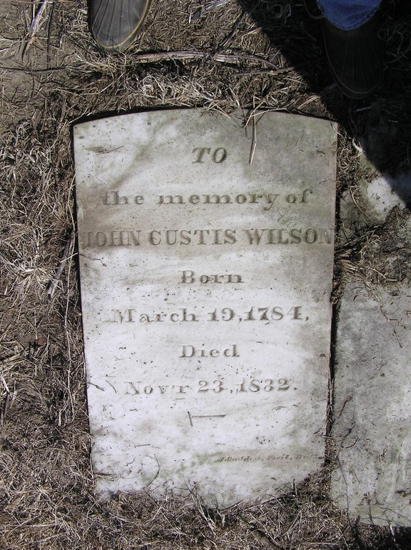 Gravestone: John Custis Wilson