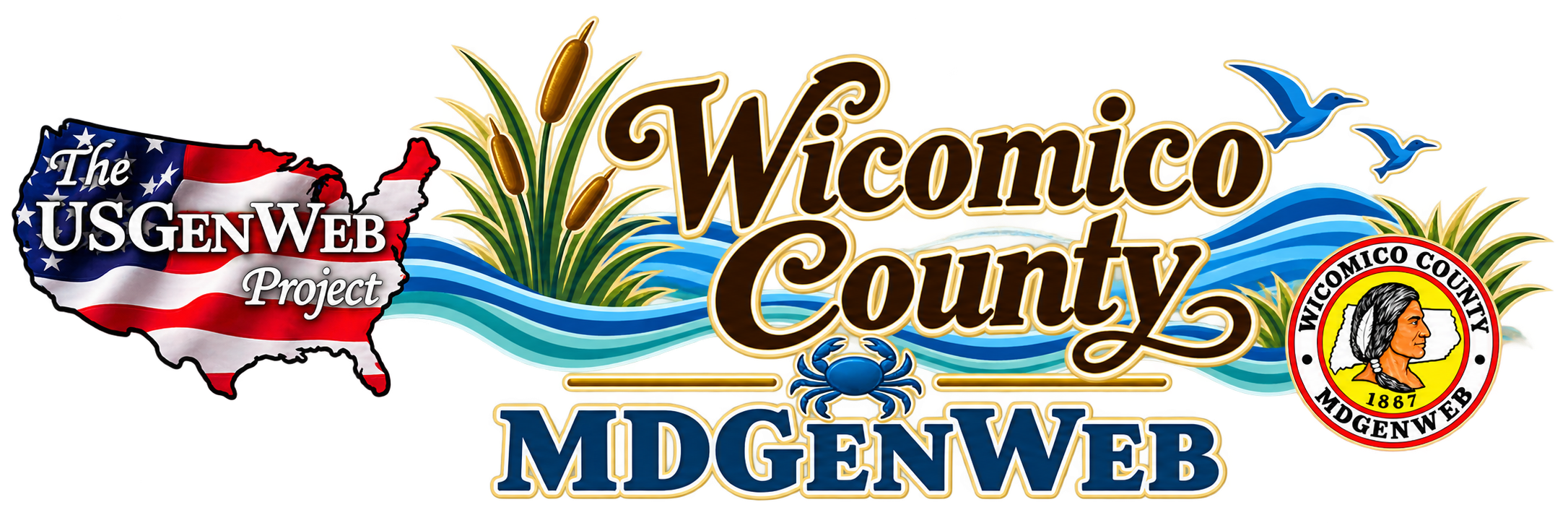 Wicomico County MDGenWeb, a part of The USGenWeb Project