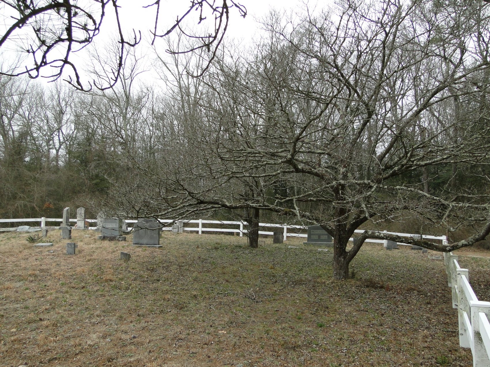 Old Nazareth Cemetery, northeast view.