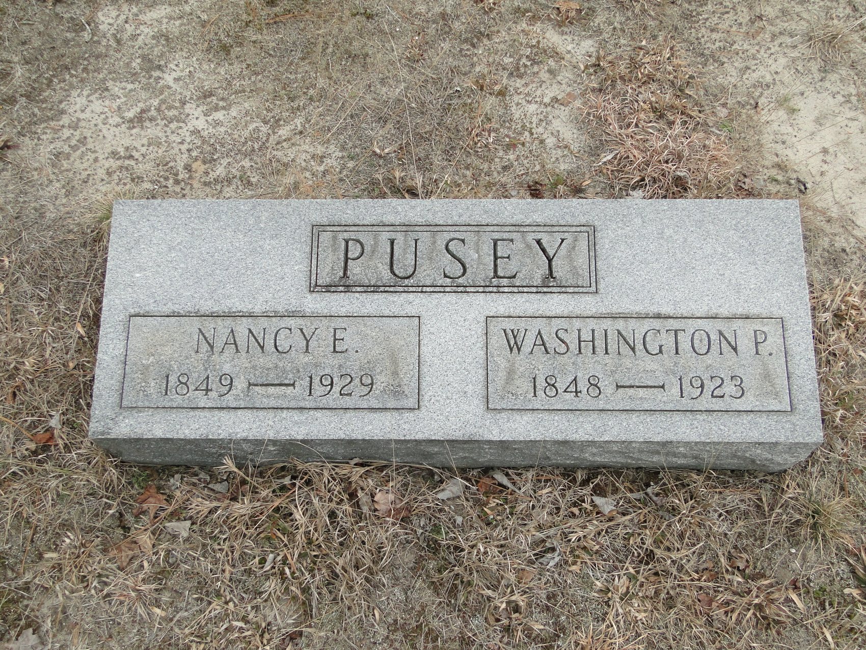 Pusey, Washington P. & Nancy E.